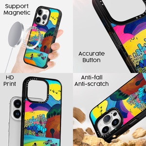Funda Ecológica AFYCOLOR para <span class=keywords><strong>iPhone</strong></span> 18 17 16 15/14, Cubierta Magnética Protectora OEM para Niños Autistas, Material TPU PC - Product Image 4