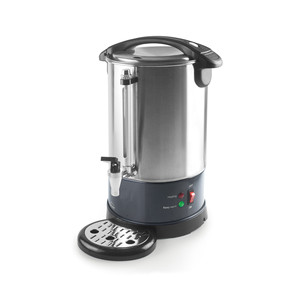 Caffettiera percolatore in acciaio inox da 12 tazze di qualità commerciale con rubinetto e funzione di mantenimento in caldo - Product Image 1