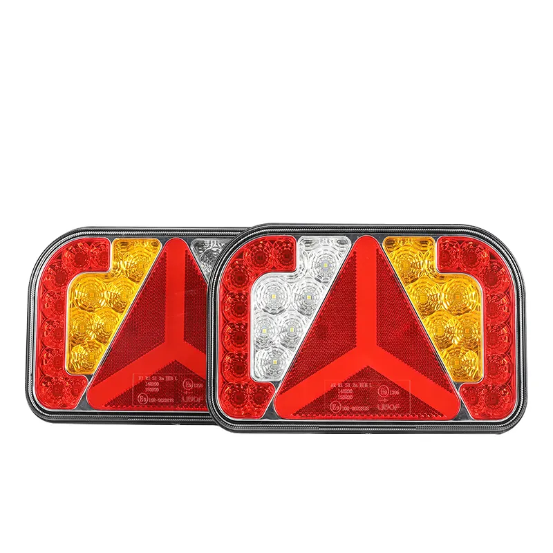 ECE E Mark Approval Combination Led And Truck Trailer Lights With 5 Pin Connector