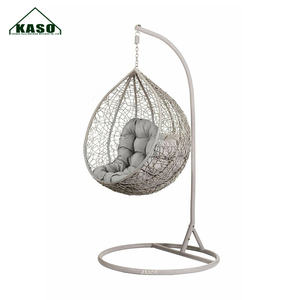 <span class=keywords><strong>Hamaca</strong></span> colgante de pie para exteriores, asiento de huevo, sillas de ratán, juego de compra para balcón, silla columpio exterior para jardín - Product Image 2