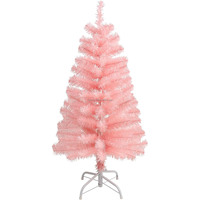 Sapin de Noël artificiel en plastique rose moelleux tendance de 90 cm pour la décoration de la maison, de la chambre à coucher, des fêtes