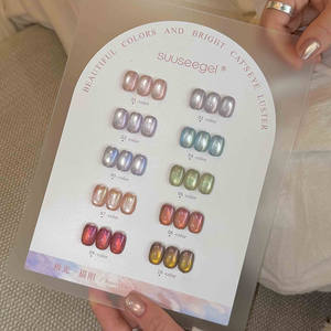 ชุดยาทาเ<span class=keywords><strong>ล</strong></span>็บเจ<span class=keywords><strong>ล</strong></span> SUUSEEGEL 10 <span class=keywords><strong>สี</strong></span> มูนไ<span class=keywords><strong>ล</strong></span>ท์ แคทอาย คุณภาพสูง ปลอดสารพิษ ยูวี<span class=keywords><strong>เจ</strong></span><span class=keywords><strong>ล</strong></span> ODM/OEM ขายส่ง - Product Image 2