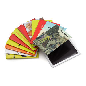 Promotion créative Souvenirs touristiques <span class=keywords><strong>ville</strong></span> fer blanc avec aimant de réfrigérateur Souvenir en métal de conception personnalisée - Product Image 5