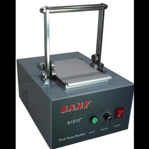 BANY Series B1510 Máquina de sellos de flash fotosensible Uso de oficina Capítulo de dibujos animados Máquina de exposición Rodillo Goma Metal Tinta Plástico - Product Image 1