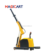 Mini grue électrique pliable pour sol, petite grue de levage portable, grue électrique de 2 tonnes pour l'entreposage