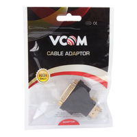Convertidor VCOM HDMI Macho a DVI-I 24+5 Hembra 1080P, Adaptador HDMI a DVI Chapado en Oro para Monitor, TV Box, PS5