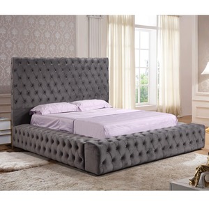 Odern Bedroom ururniture et eadboard or ououble Ed eSign ururniture Luxury latlatform Ize OFT Ed ed - Product Image 3