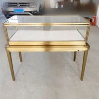 Exhibición de joyería de tienda de lujo a precio de fábrica para estantes de exhibición de escaparate para muebles de joyería y accesorios de tienda