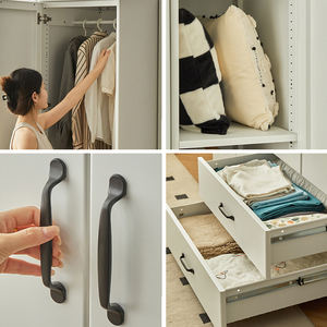 <span class=keywords><strong>Armadio</strong></span> in Metallo Adatto per Camere da Letto di Adulti e Bambini Facile da Assemblare - Product Image 6