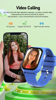 Jam Tangan Anak 4G dengan GPS VM05 AMOLED 1.52 inci Smart Watch untuk Anak-anak Kamera 2MP Remote WIFI LBS Pelacakan GPS Panggilan Video SOS
