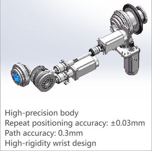<span class=keywords><strong>ABB</strong></span> <span class=keywords><strong>6</strong></span> Axis Brazo de <span class=keywords><strong>robot</strong></span> automático Máquina de <span class=keywords><strong>robot</strong></span> de soldadura por láser de fibra <span class=keywords><strong>Robot</strong></span> de soldadura - Product Image 3