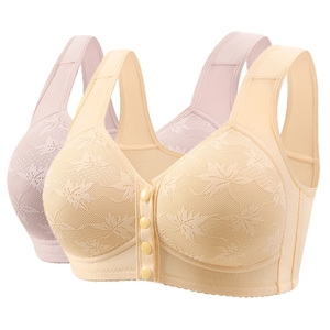 <span class=keywords><strong>Reggiseno</strong></span> Estivo da Donna Senza Ferretto, Stile <span class=keywords><strong>Canotta</strong></span>, Stampa Fantasia, Spalline Larghe, Chiusura Frontale, Traspirante, Taglie Forti, Nuovo Stile, Disponibile all'Ingrosso - Product Image 3