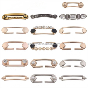 Women's High <strong>Heels</strong> Shoe <strong>Hooks</strong> with Zinc Alloy Metal Decorative Buckle Accessory for Shoe Styling - Product Image 1
