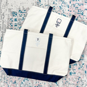 Túi <span class=keywords><strong>Tote</strong></span> Vải Canvas Có Thể Sử Dụng Lại Mới Về Có Ngăn Phụ Kiện Túi Xách Nữ Đi Chợ Đeo Vai Cầm Tay Để Đựng Đồ - Product Image 2