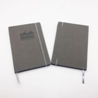 Bande élastique en cuir Pu pour Journal, agenda, Logo personnalisé, connexion parfaite, A5