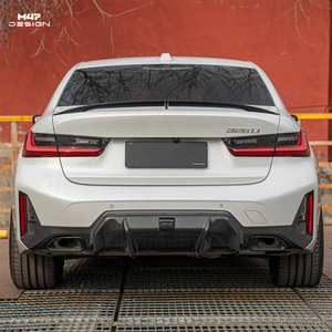 Spoiler Posteriore Esteso in Fibra di Carbonio Lucida Stile Acy, Parti Personalizzate per Auto BMW G20 320I 330I 20-26 - Product Image 3
