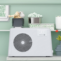 Refroidisseur d'eau Ultra 1HP avec ozone 3-40 ℃   Machine de refroidissement à contrôle de température pour usage intérieur et extérieur, pour bain de glace et thérapie par immersion froide