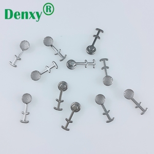 Tandheelkundige orthodontische <span class=keywords><strong>lingual</strong></span> button hook met bondable monoblock dubbele tractiehaak multifunctionele <span class=keywords><strong>lingual</strong></span> <span class=keywords><strong>buttons</strong></span> - Product Image 4