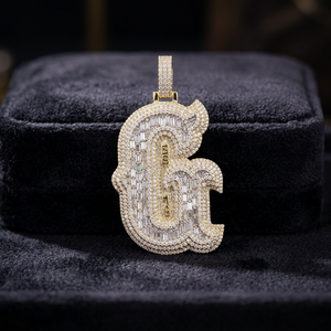 SK JEWELY ลดราคาพิเศษ จี้เพชรโมอิสซาไนต์ทรงกลมประดับทองคำสไตล์ฮิปฮอป ดีไซน์คลาสสิก เงินแท้ S925 สำหรับทุกเพศทุกวัย - Product Image 4