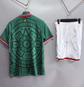 Bán Buôn 2026 2027 Dài Tay Áo Bóng Đá Jersey Với Tùy Chỉnh Số Lượng Và Tên Bóng Đá Jersey Tôi Tình Yêu Xem Các Mexico Mùa - Product Image 1