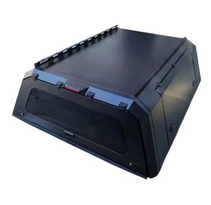 Pour <span class=keywords><strong>GMC</strong></span> Sierra 1500 2009-2013, construction en acier imperméable, fenêtre coulissante à commande manuelle, auvent de camionnette, coque de camping-car - Product Image 4