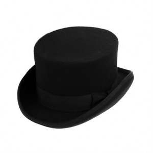 Chapeau Fedora en feutre de laine 100% unisexe - Style présidentiel authentique, décontracté, respirant, pour toutes les saisons - Product Image 4