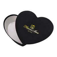 Boîtes en forme de cœur personnalisées pour Roses cadeau romantique maman Design personnalisé grand ensemble de papier d'emballage de mariage amoureux des fleurs