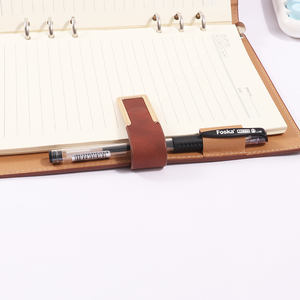 Agenda FOSKA con Copertina in Pelle PU, Formato A5, Organizer Portatile per Affari con Raccoglitore a 6 Anelli in Metallo, Fogli a Righe e Tasche - Product Image 3