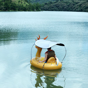 Taşınabilir toptan sıcak satış fabrika yüzen su sporları ucuz Powered şişme yüzen gemi - Product Image 6