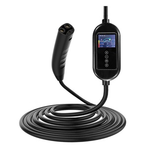 Borne <span class=keywords><strong>de</strong></span> <span class=keywords><strong>recharge</strong></span> murale pour véhicules électriques 11,5 kW 48A NACS, IP66 avec écran couleur. Compatible avec <span class=keywords><strong>Tesla</strong></span>, Ford, Rivian, GM - Product Image 5