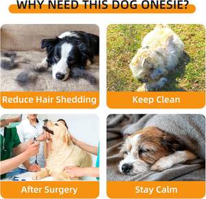 USMILEPET Mono de Invierno para Perros Grandes de 4 Patas, Transpirable, de Forro Polar, Chaqueta de Poliéster Ecológica para Perros, Pijama Antipelusas - Product Image 5