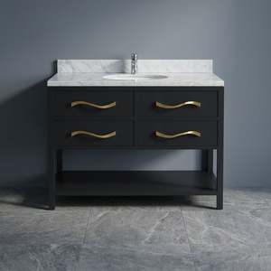 Mahogany Solid Wood Modern <b>Vanity</b> <b>Table</b> with Durable and Easy Clean Design for Bedroom Furniture - Product Image 5