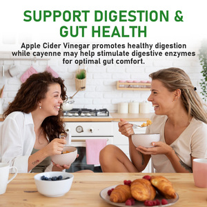 OEM ODM Good Quality Apple Cider Vinegar Capsules Dietary <b>Supplement</b> Support Health Gut Flora and Promote Energy Levels - Product Image 5
