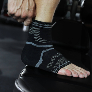 MKAS rajutan Neylon dukungan elastis bernapas pergelangan kaki kompresi penjepit bungkus untuk olahraga dukungan kaus kaki pergelangan kaki penjepit pergelangan kaki - Product Image 4