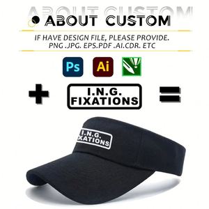 Gorra con Visera Ajustable y Protección UV con Logotipo Personalizado, Bordado e Impresión para Uso Promocional - Gorra de Protección Solar Unisex para Adultos - Product Image 2