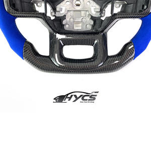 สำหรับ2020 <span class=keywords><strong>Ford</strong></span> <span class=keywords><strong>Raptor</strong></span> <span class=keywords><strong>2021</strong></span> 2022 Ranger Explorer ขอบ Ranger <span class=keywords><strong>Everest</strong></span> พวงมาลัยคาร์บอนไฟเบอร์หนังนิ่มปรับแต่งได้ - Product Image 4