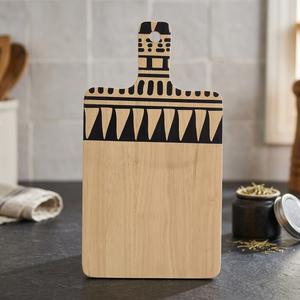Tabla de cortar de madera con mango, tabla para servir queso, tabla de picar, tabla de preparación de alimentos para cocina, fabricante directo - Product Image 4