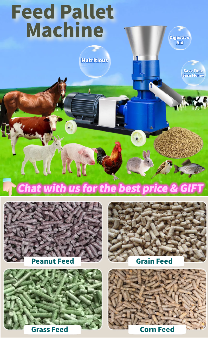 220v tractor pet food waste convert machine to make pellets press homemade animal produce chicken food feed making machine price