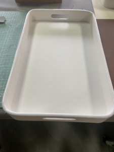 Leather <strong>Storage</strong> Basket /customized/ <strong>Storage</strong> <strong>Tray</strong> - Product Image 3