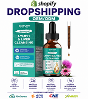 Suplemento Dietético Líquido Liposomal para la Limpieza de la Linfa y el Hígado, Apoyo Inmunológico, Gotas Detox, 60 ml, Dropshipping, OEM, ODM