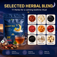 Thé Apaisant Nuit Calme – Mélange Herbal Sans Caféine pour un Sommeil Profond – Boisson Relaxante pour le Coucher – Saveur Personnalisée – Fournisseur Marque Blanche