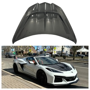 Capot avant en fibre de carbone de style ST pour Corvette <span class=keywords><strong>C8</strong></span> Z07 Stringray Z06 2019-24 - Product Image 1