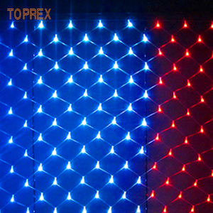 Toprex 네트 모티프 라이트 IP65 상업용 크리스마스 디스플레이 야외 이벤트를위한 방수 LED 장식 조명 - Product Image 5