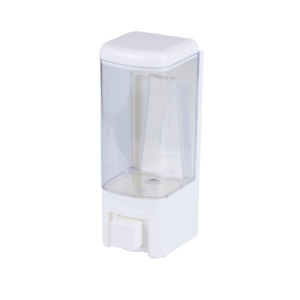 Juego <span class=keywords><strong>de</strong></span> baño manual <span class=keywords><strong>elegante</strong></span> para hotel, <span class=keywords><strong>dispensador</strong></span> <span class=keywords><strong>de</strong></span> champú y jabón líquido <span class=keywords><strong>de</strong></span> plástico montado en la pared simple y doble - Product Image 3