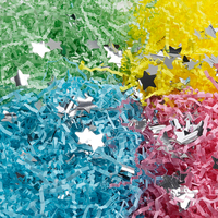 Remplissage en papier kraft froissé recyclable, 80 g/m², herbe de raphia écologique pour boîtes cadeaux coréennes et emballages de bougies