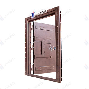 JIMBO Zware Stalen Kluisdeur voor Thuiswijnkelder Paniekruimte Vintage Stijl Hoge Veiligheid Bankkluisdeur - Product Image 3