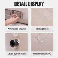 Canapé Gonflable Automatique Design Ergonomique Extérieur Léger et Portable à un Clic