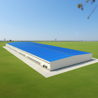 Bâtiment d'entrepôt industriel en acier pour la production et le stockage
