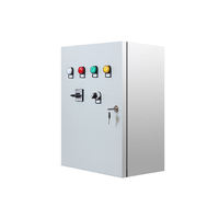 Caja de Control de Arranque Directo Personalizada de 0.25KW-18.5KW, Gabinete de Arranque por Botón para Ventilador y Bomba de Agua, Caja de Distribución Trifásica de 380V
