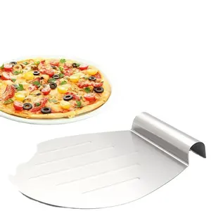 Stainless Steel Pizza Turner Spatula Plate Baking Pastry Baking Tools Cake Shovel Transfer Cake Tray Cake Lifter